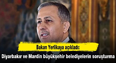 Diyarbakır ve Mardin büyükşehir belediyelerin soruşturma