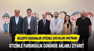 Dünya Otizm Farkındalık Günü'nde Başkanlardan Anlamlı Ziyaret