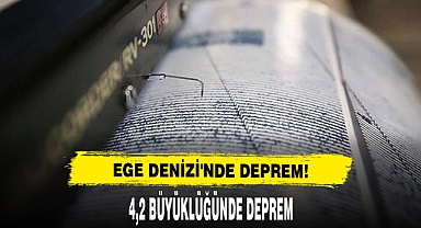 Ege Denizi'nde Deprem!