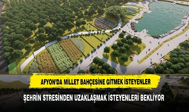 Emirdağ Millet Bahçesi’ne Servis Hizmeti