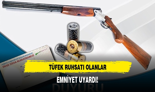 EMNİYET UYARDI!