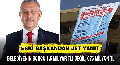ESKİ BAŞKANDAN JET YANIT