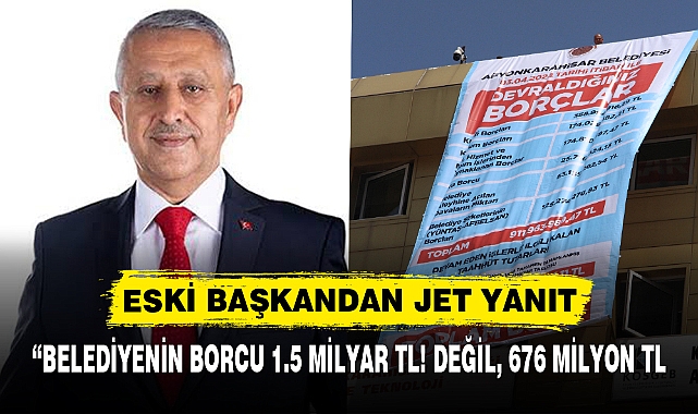 ESKİ BAŞKANDAN JET YANIT