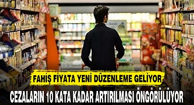 FAHİŞ FİYATA YENİ DÜZENLEME GELİYOR