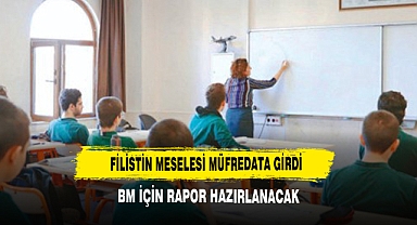 Filistin Meselesi Müfredata Girdi