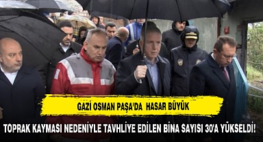 Gaziosmanpaşa'da toprak kayması nedeniyle tahliye edilen bina sayısı 30'a yükseldi!