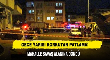 Gece Yarısı Korkutan Patlama!