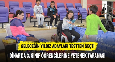 GELECEĞİN YILDIZ ADAYLARI TESTTEN GEÇTİ