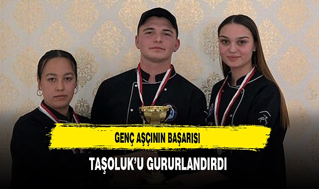 Genç Aşçının Başarısı Taşoluk'u Gururlandırdı
