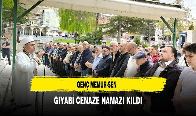Genç Memur-Sen Gıyabi Cenaze Namazı Kıldı