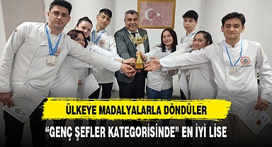 "GENÇ ŞEFLER KATEGORİSİNDE" EN İYİ LİSE