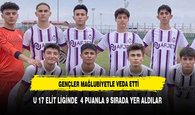Gençler mağlubiyetle veda etti