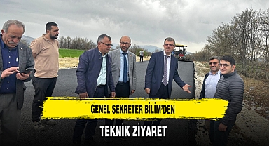 Genel Sekreter Bilim'den Teknik Ziyaret