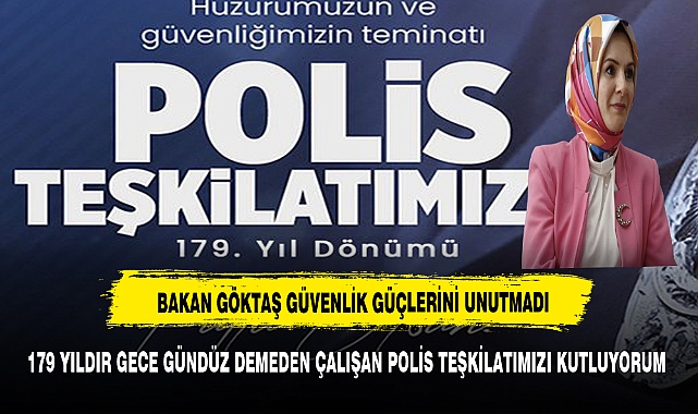 GÖKTAŞ GÜVENLİK GÜÇLERİNİ UNUTMADI