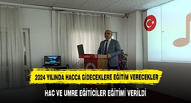 Hac ve Umre Eğiticiler Eğitim Semineri Düzenlendi