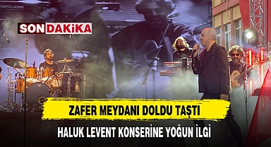 HALUK LEVENT KONSERİNE YOĞUN İLGİ