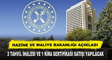 Hazine Ve Maliye Bakanlığı Açıkladı