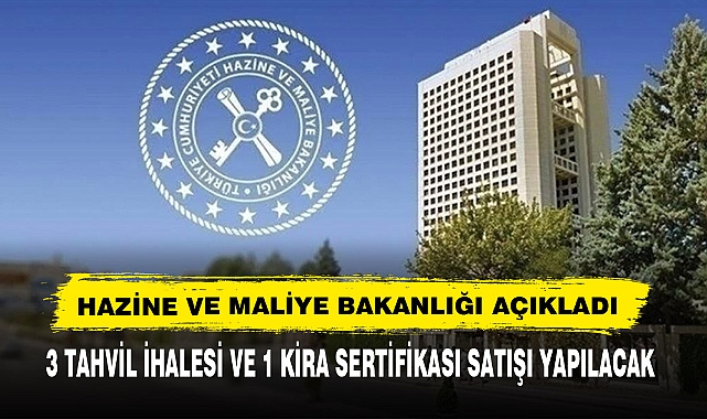 Hazine Ve Maliye Bakanlığı Açıkladı