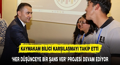 'HER DÜŞÜNCEYE BİR ŞANS VER' PROJESİ DEVAM EDİYOR