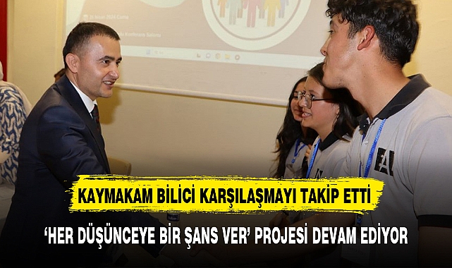 'HER DÜŞÜNCEYE BİR ŞANS VER' PROJESİ DEVAM EDİYOR