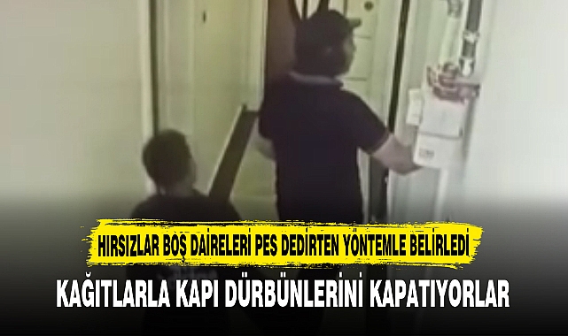 HIRSIZLAR BOŞ DAİRELERİ PES DEDİRTEN YÖNTEMLE BELİRLEDİ