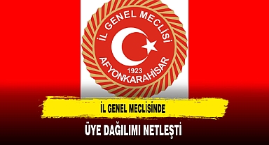 İl Genel Meclisinde Üye Dağılımı Netleşti