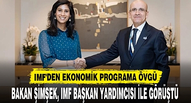 IMF'DEN EKONOMİK PROGRAMA ÖVGÜ