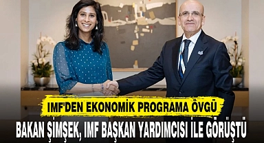 IMF'DEN EKONOMİK PROGRAMA ÖVGÜ