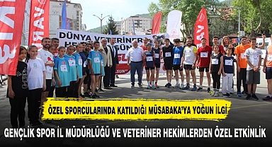 İnsan ve hayvan sağlığı temalı koşuya yoğun ilgi