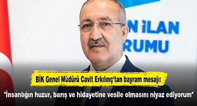 "İnsanlığın huzur, barış ve hidayetine vesile olmasını niyaz ediyorum"
