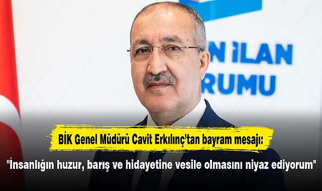 "İnsanlığın huzur, barış ve hidayetine vesile olmasını niyaz ediyorum"