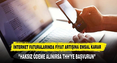 İnternet Faturalarında Fiyat Artışına Emsal Karar