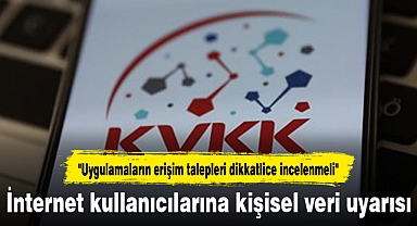 İnternet kullanıcılarına kişisel veri uyarısı