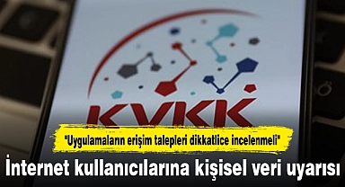 İnternet kullanıcılarına kişisel veri uyarısı