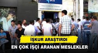 İşkur Araştırdı: En Çok İşçi Aranan Meslekler