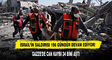 İsrail'in Saldırısı 196 Gündür Devam Ediyor!