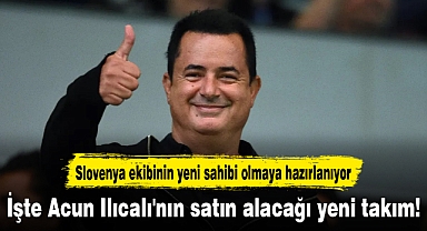 İşte Acun Ilıcalı'nın satın alacağı yeni takım!