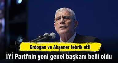 İYİ Parti'nin yeni genel başkanı Müsavat Dervişoğlu oldu
