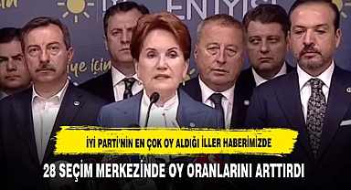 İYİ PARTİ SADECE BİR İLİ KAZANABİLDİ