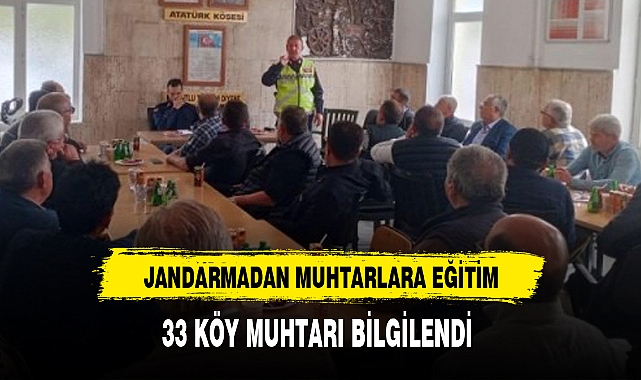 JANDARMADAN MUHTARLARA EĞİTİM