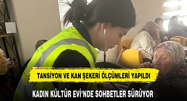 KADIN KÜLTÜR EVİ'NDE SOHBETLER SÜRÜYOR