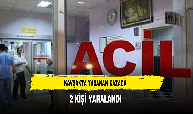 Afyon'da En İşlek Kavşakta Kaza Yaşandı