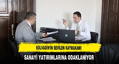Kaymakam Bolat Sanayi Yatırımlarına Odaklanıyor
