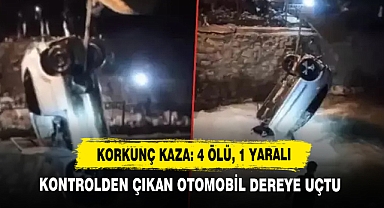 Korkunç Kaza: 4 Ölü, 1 Yaralı