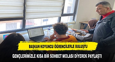 KOYUNCU GENÇLERLE BİR ARAYA GELDİ