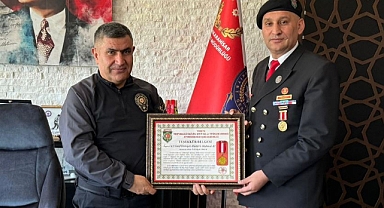 KUMARTAŞLI VE YÖNETİMİ İL EMNİYET MÜDÜRÜ AY’I ZİYARET ETTİ
