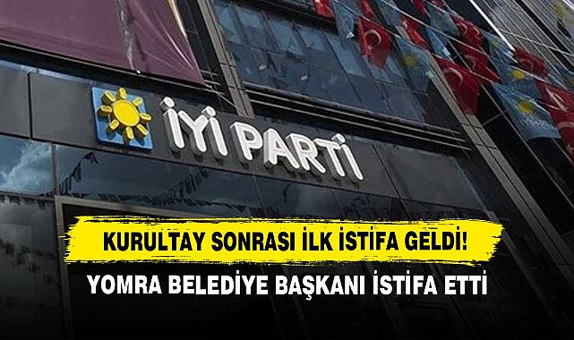 Kurultay Sonrası İlk İstifa Geldi! Yomra Belediye Başkanı İstifa Etti