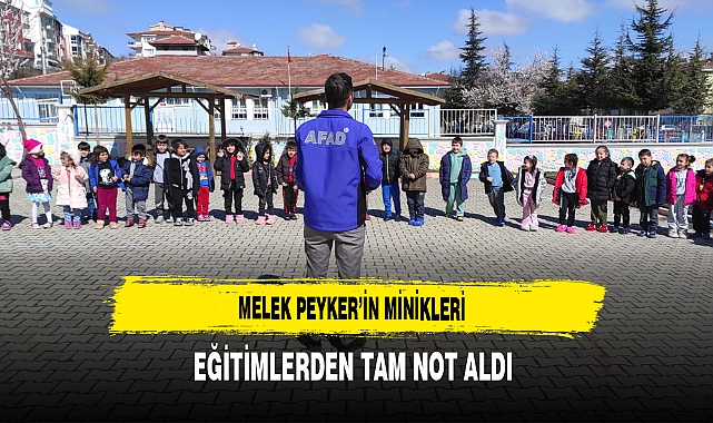 Melek Peyker'in Minikleri Eğitimlerden Tam Not Aldı