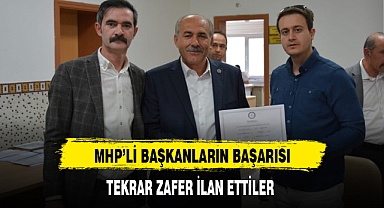 MHP'Lİ BAŞKANLARIN BAŞARISI