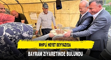 MHP'li Taytak ve Beraberindeki Heyet Beyyazı'da